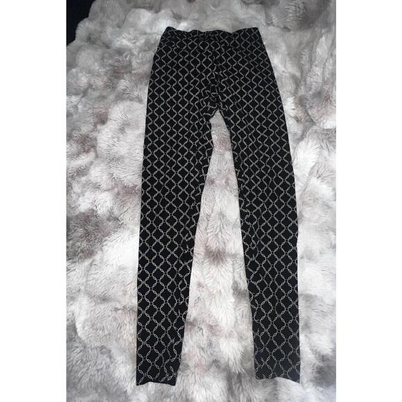 Print Leggings by Wolford S Black Desert Pants on Soft Material Logo Design xs - Picture 5 of 12